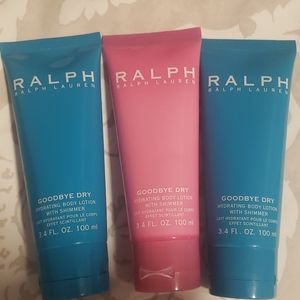 Ralph by Ralph Lauren 3 bottles 3.4 oz each